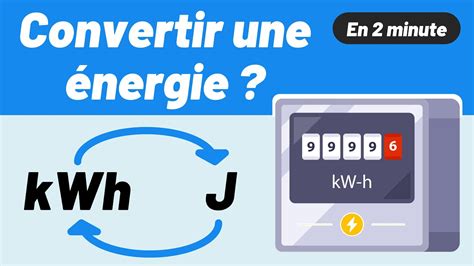 convertir kwh en j.